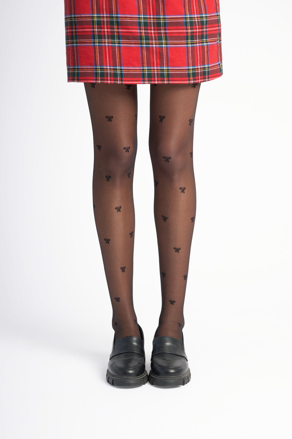 Black Bow Leggings