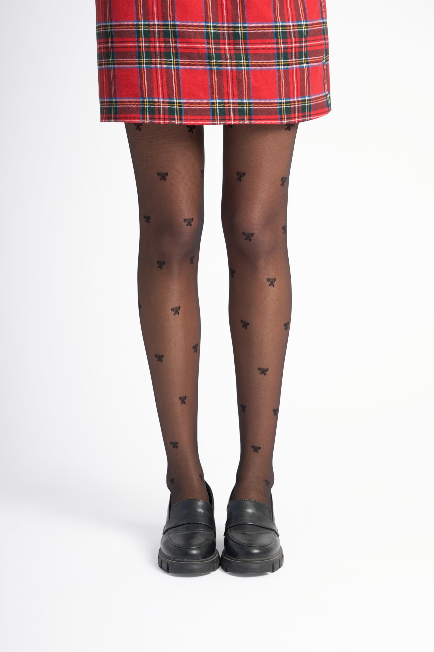 Black Bow Leggings