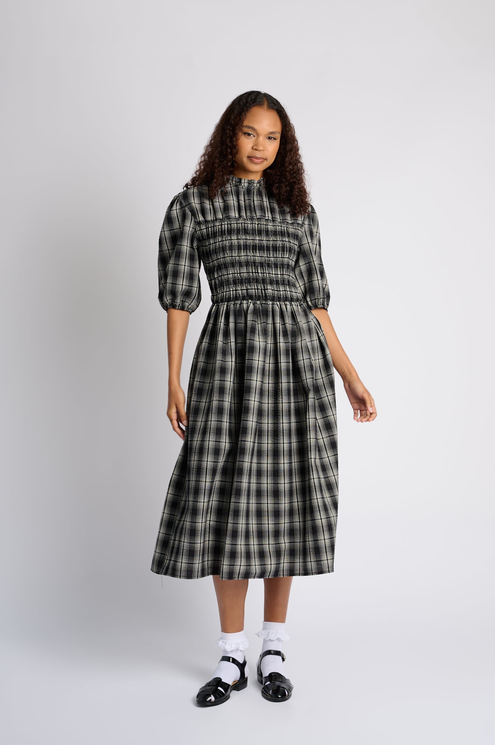 Cotton Queen Midi Dress
