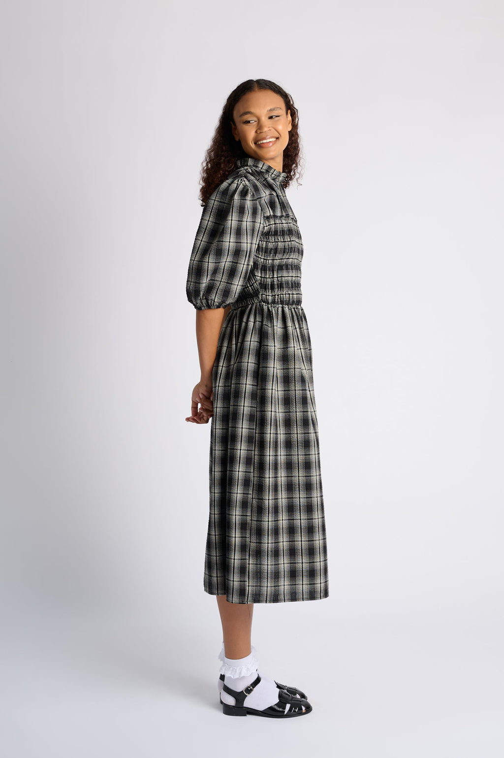 Cotton Queen Midi Dress