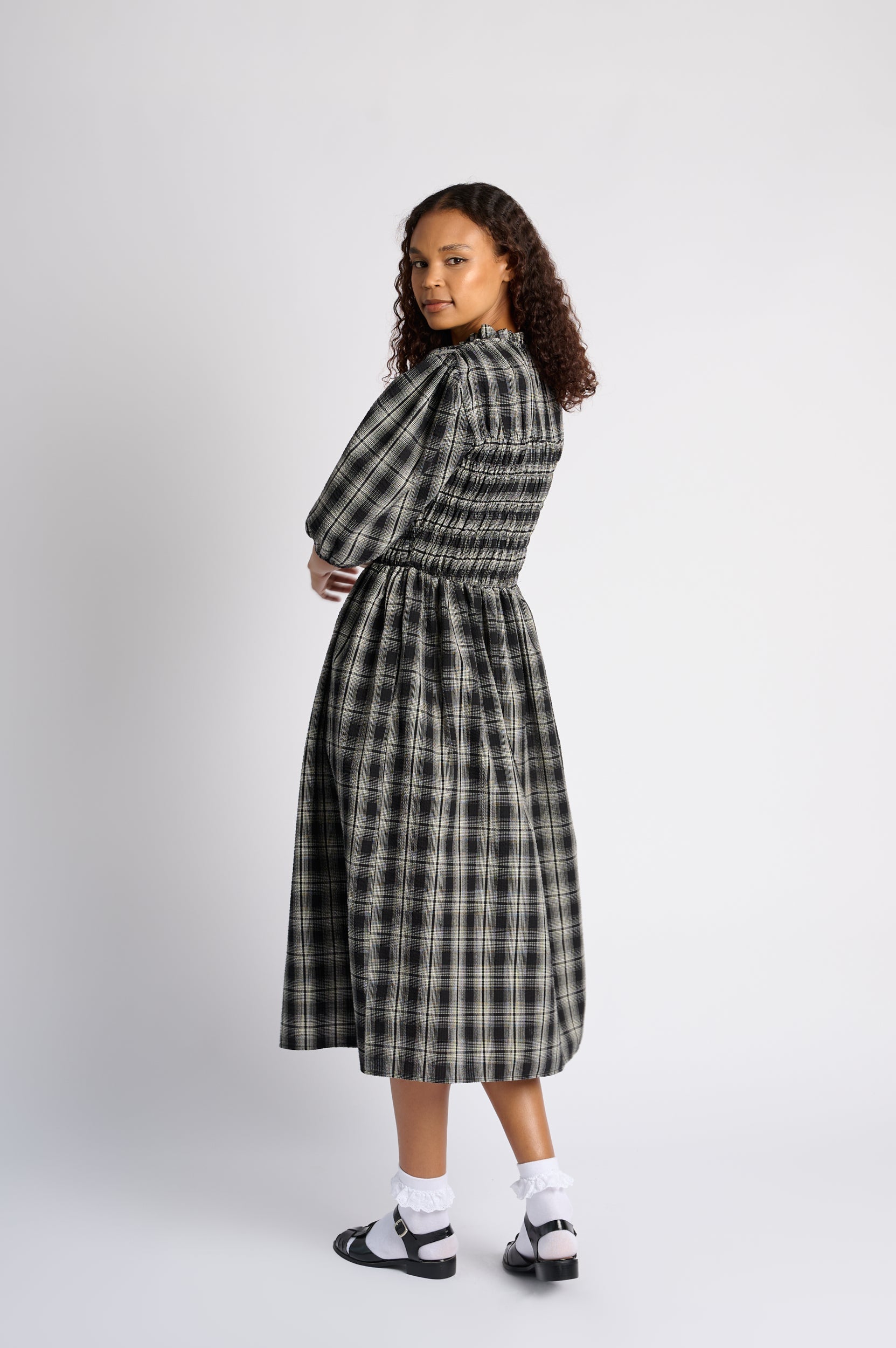 Cotton Queen Midi Dress