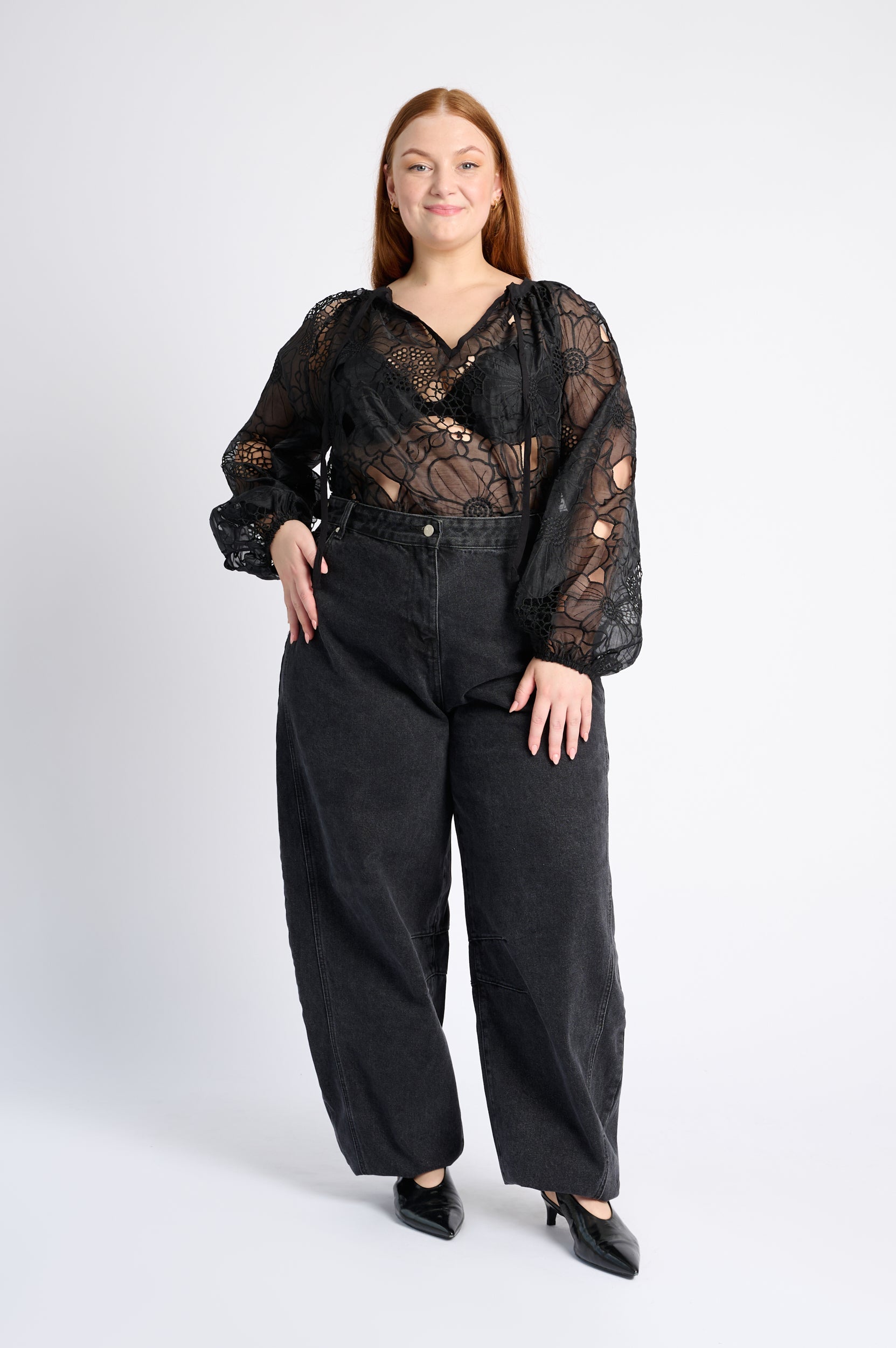 Midnight Bloom Tunic