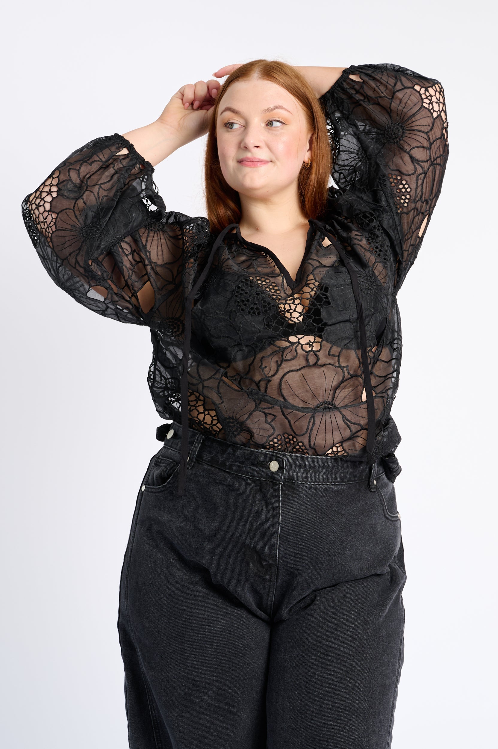 Midnight Bloom Tunic