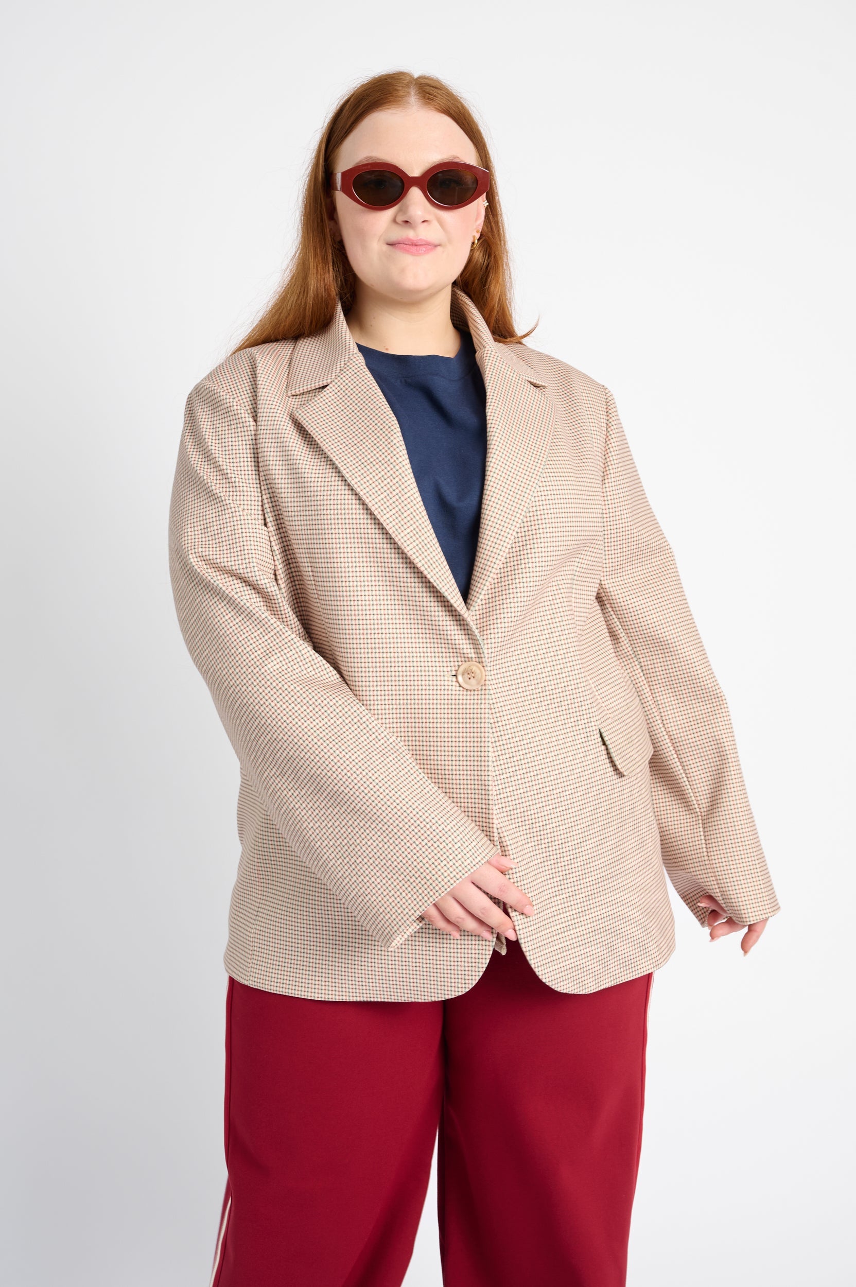Everyday Check Ponte Blazer
