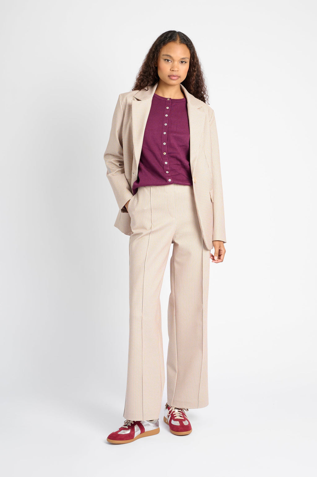 Everyday Check Ponte Blazer