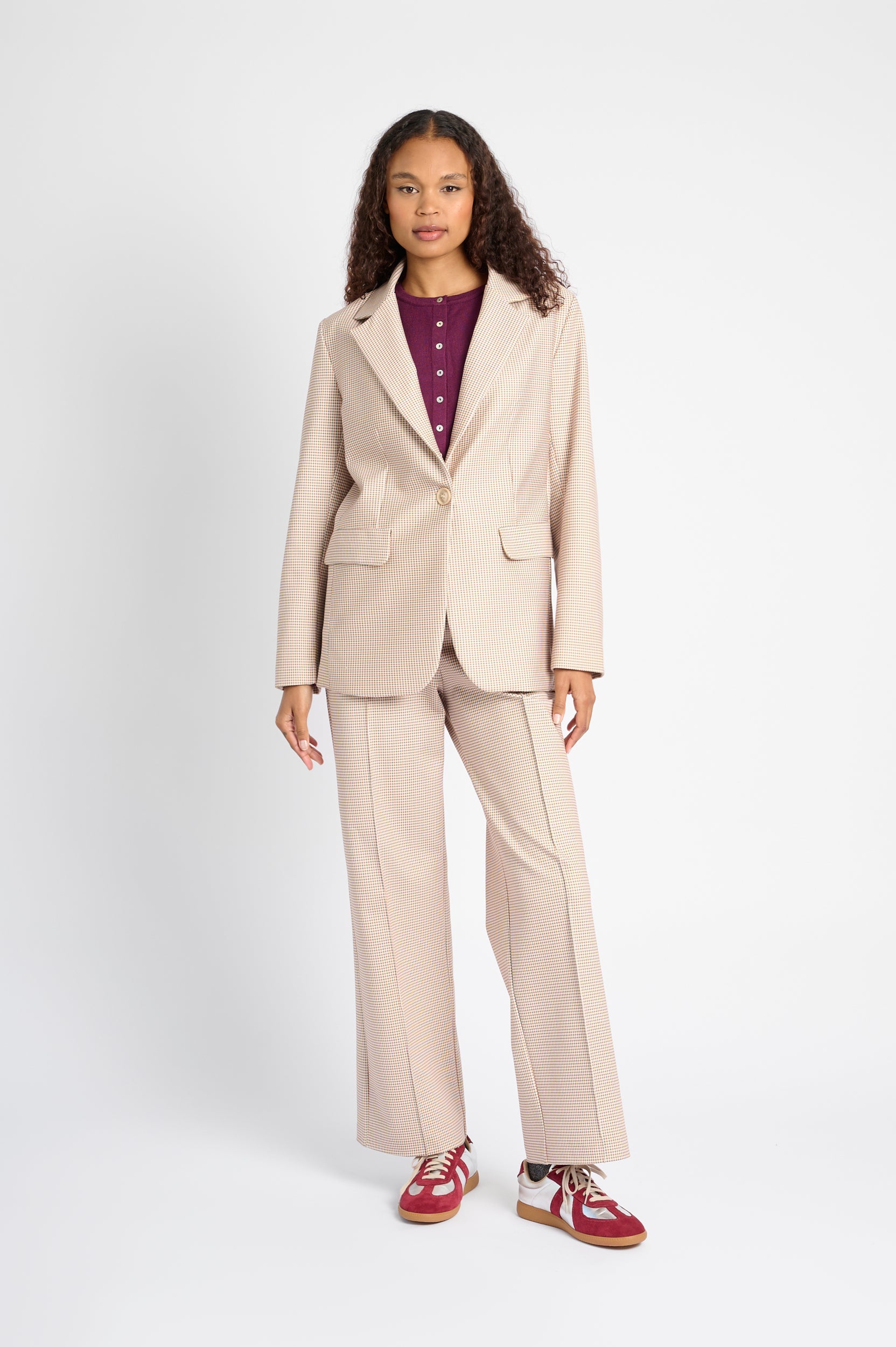 Everyday Check Ponte Blazer