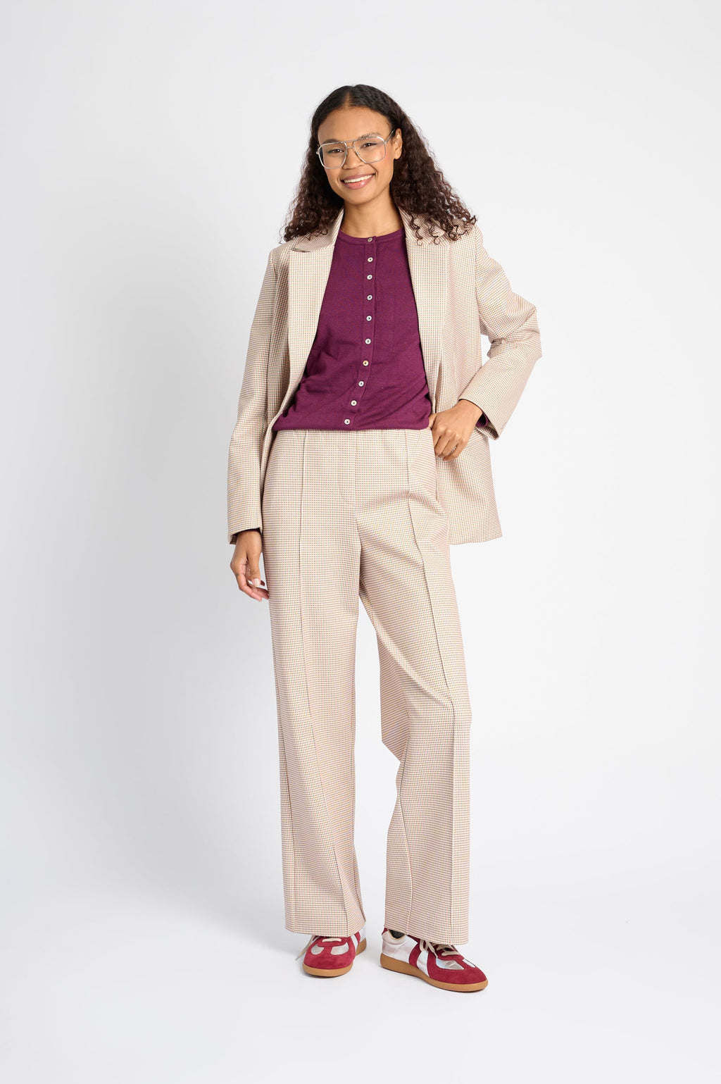 Everyday Check Ponte Blazer