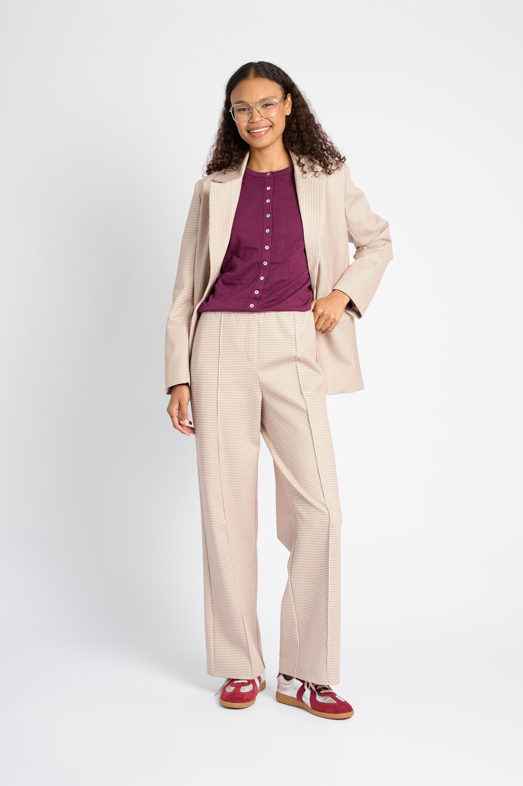 Everyday Check Ponte Blazer