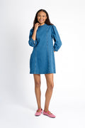 Classic A-Line Denim Dress