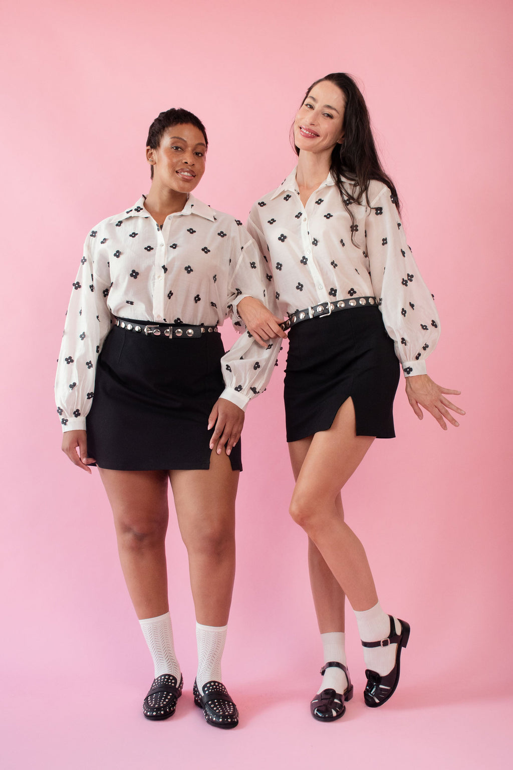 Couple Goals Set Mini Skirt