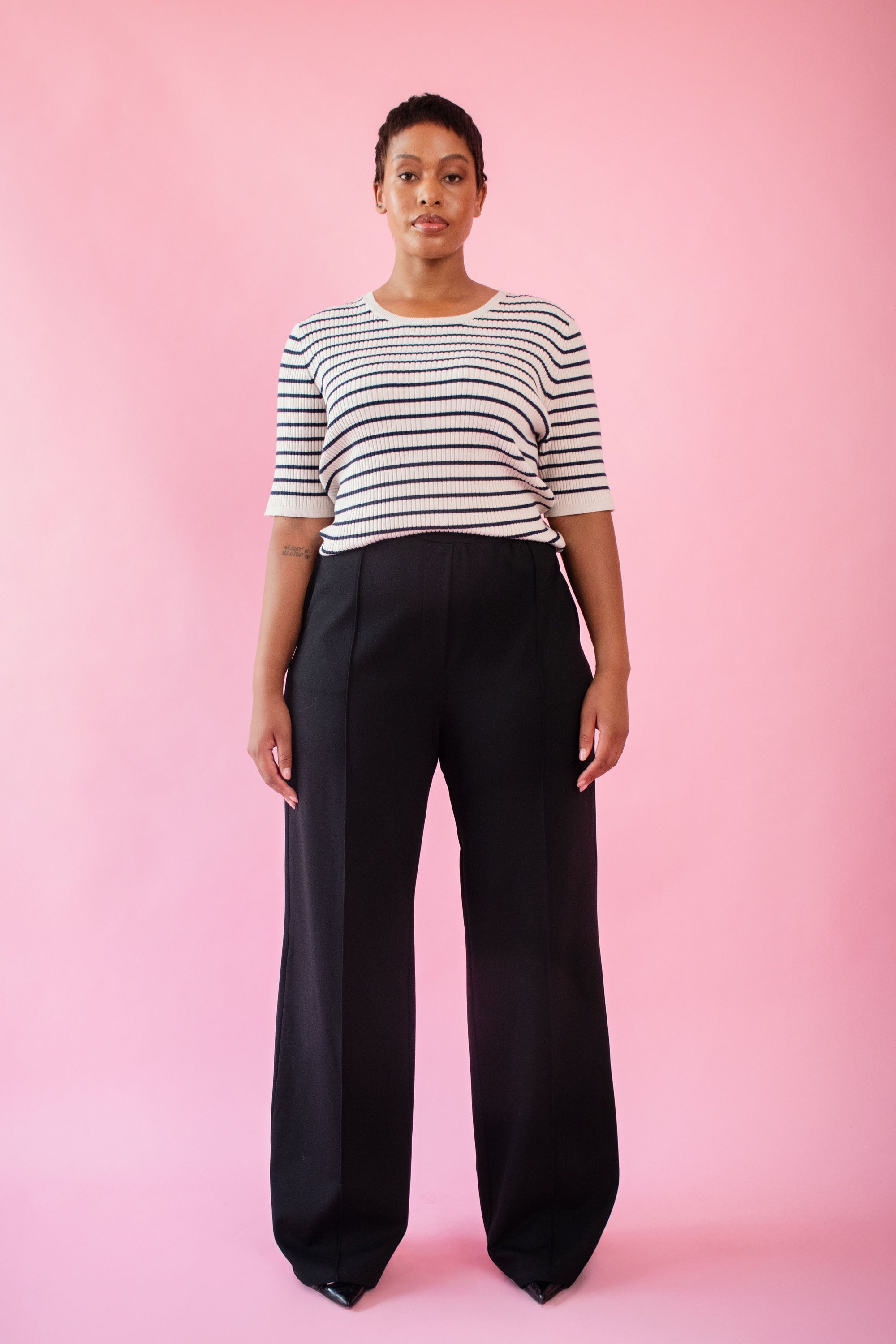 All-Day Elastic Waist Pant