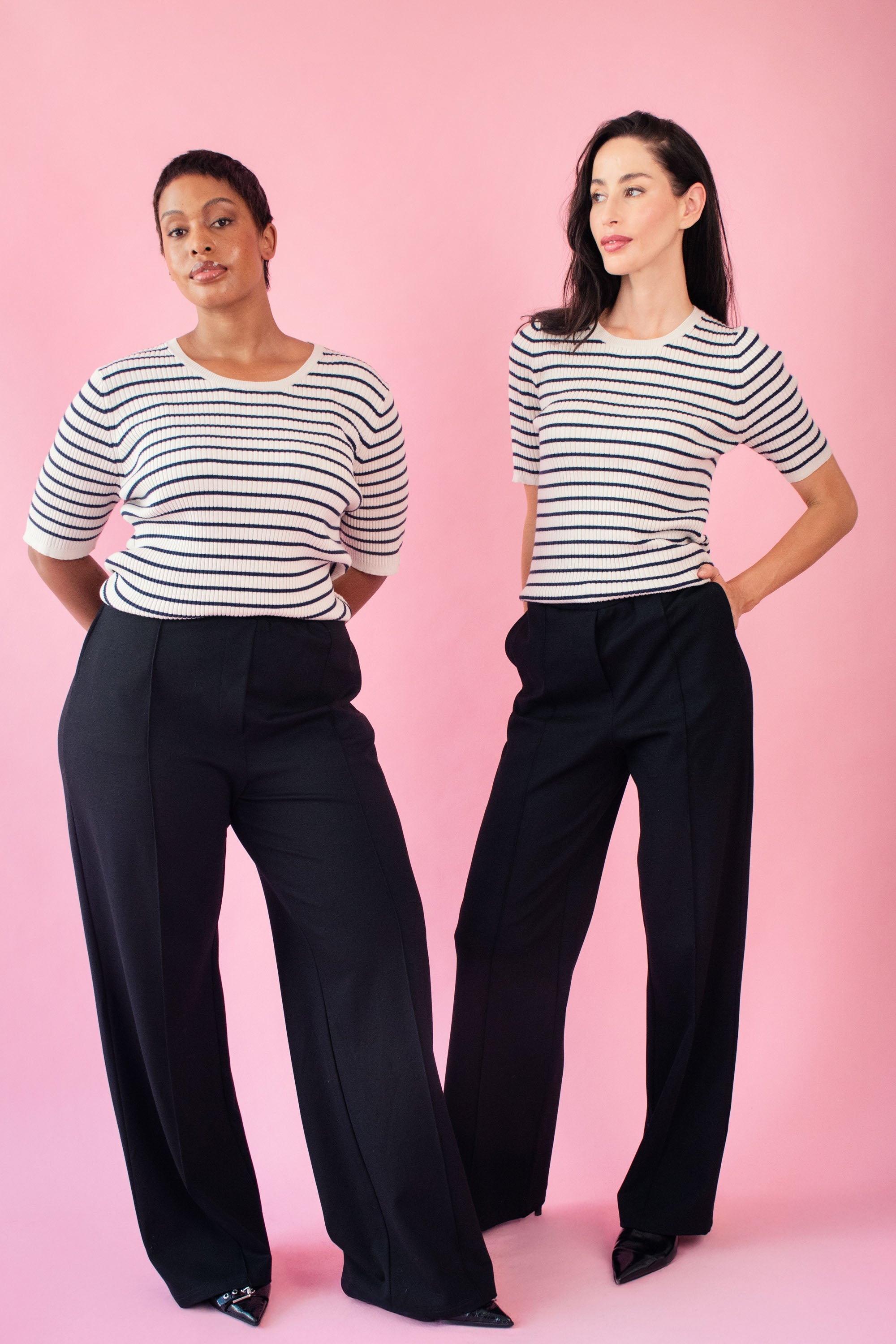 All-Day Elastic Waist Pant