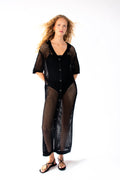 All-Season Essential Black Cardigan