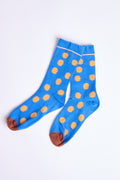Dotty Blue Joy Socks